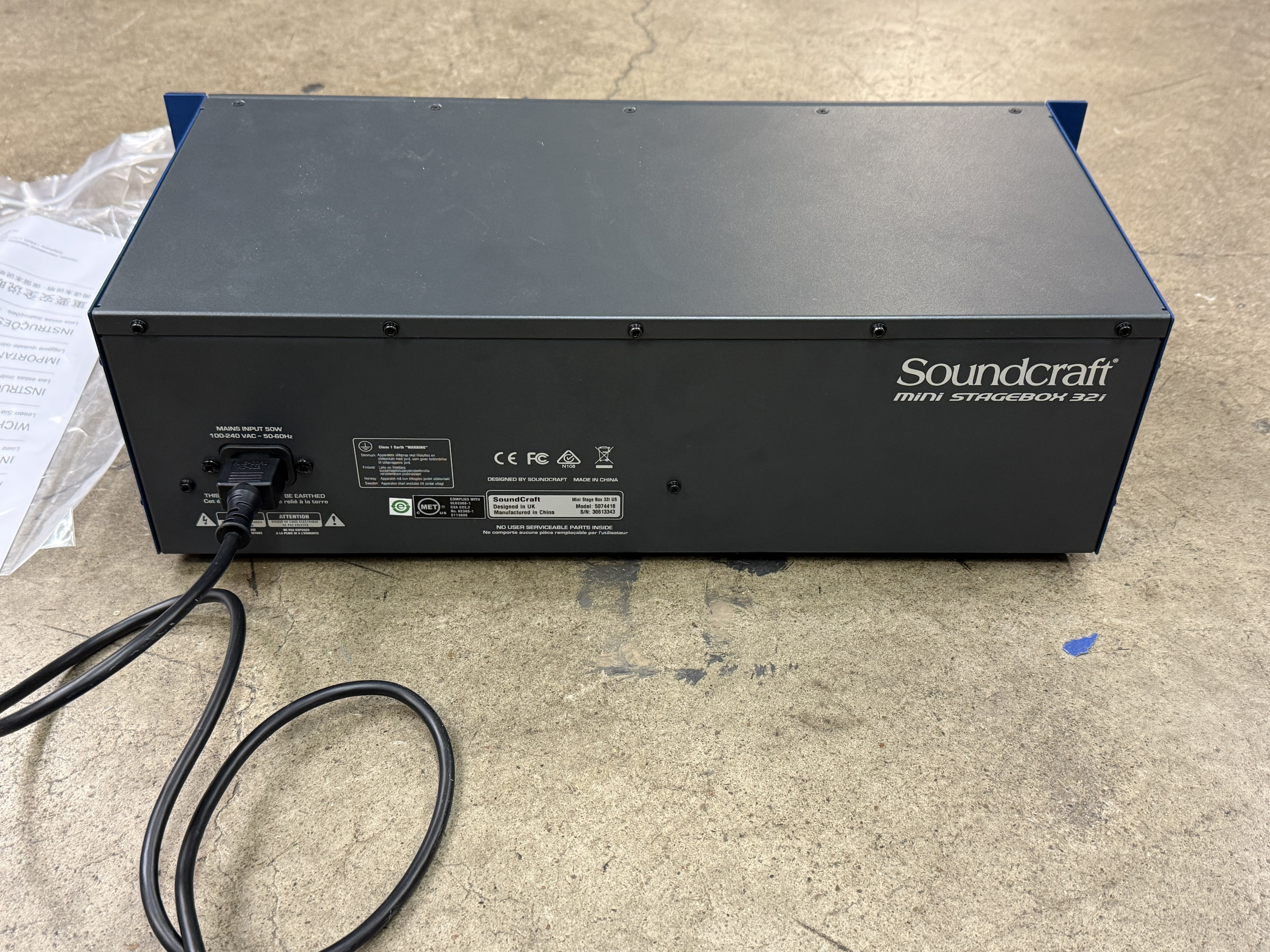 Soundcraft Mini Stagebox 32i Compact Digital Stagebox | Gearsupply